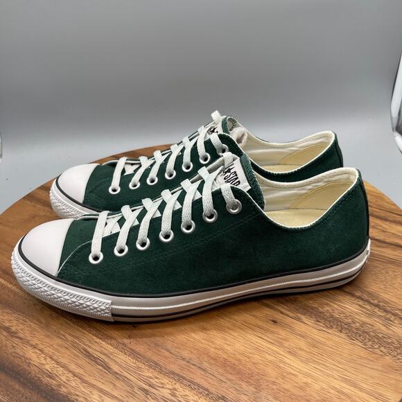 Converse All Star Chuck Low Taylor Shoes Mens 10 Green Skate Comfort Walking - Picture 3 of 8